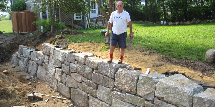 Some examples of Retaining Walls by DECA