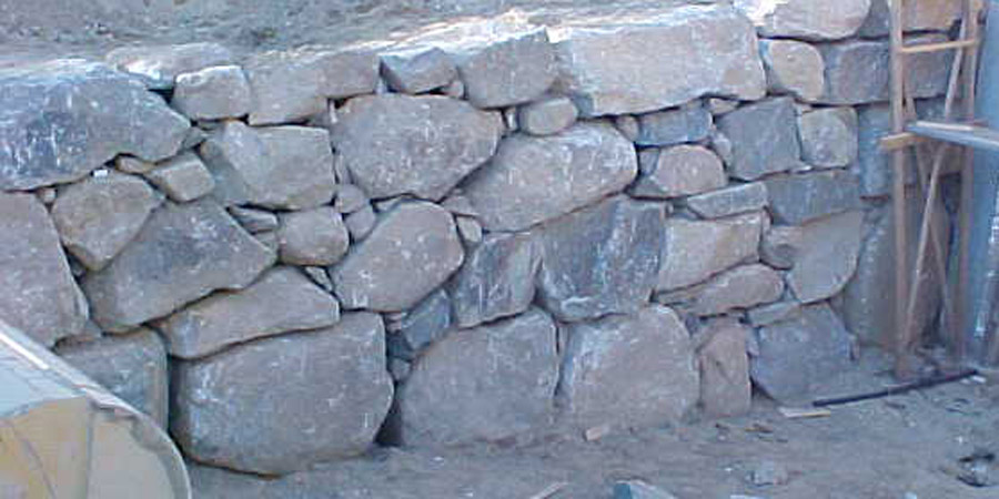 Some examples of Retaining Walls by DECA