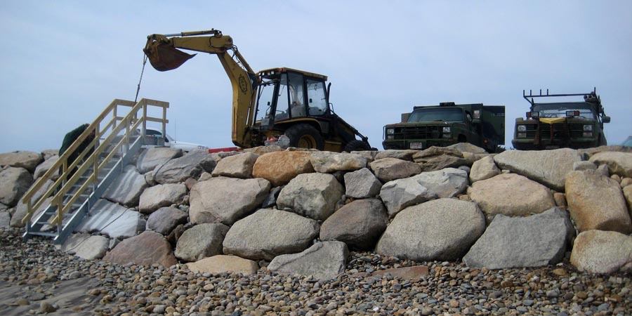 Seawalls and Marine Construction by DECA
